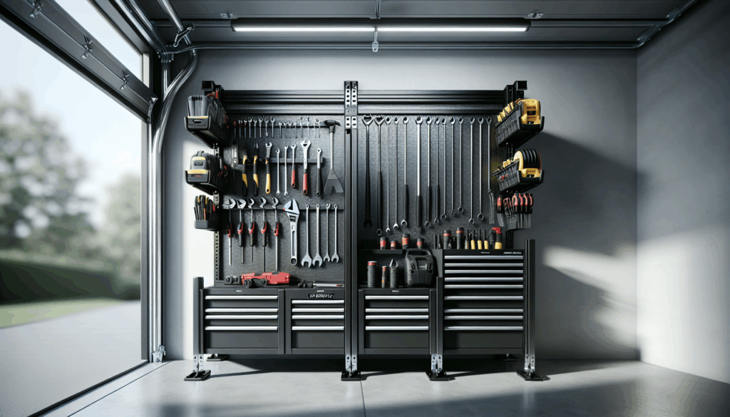 WORKPRO Garage Tool Organizer Wall Mount, Garage Organization Garden Tool Rack Holder System, 64-Inch 4 Rails with 8 Heavy Duty Adjustable Hooks for Hanging and Storage WORKPRO Garage Tool Organizer Wall Mount, Garage Organization Garden Tool Rack Holder System, 64-Inch 4 Rails with 8 Heavy Duty Adjustable Hooks for Hanging and Storage